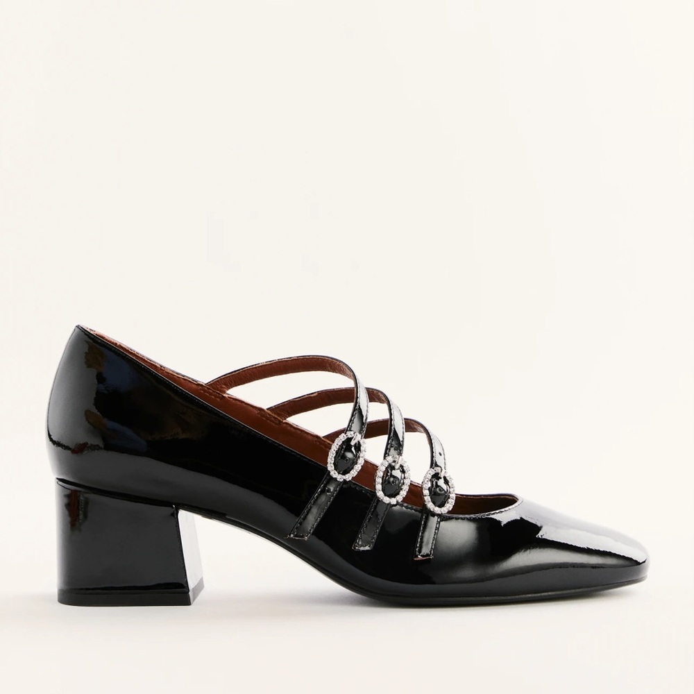 NEW Reformation Mimi Buckle Pump - size 7